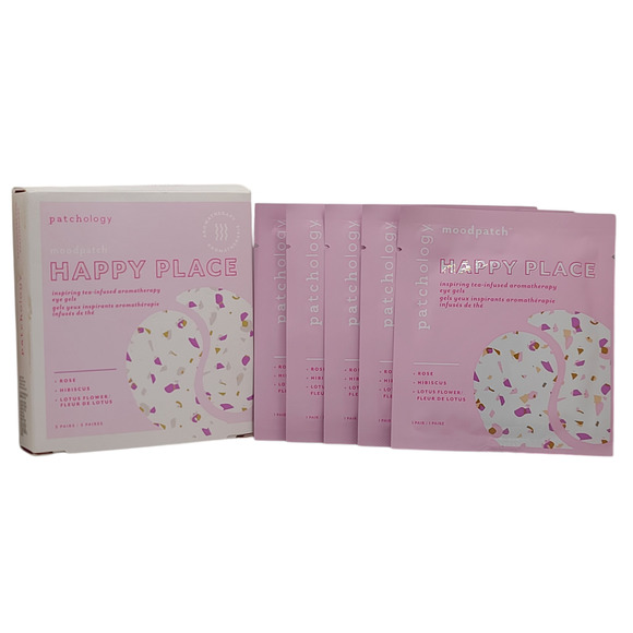 Patchology Moodpatch Happy Place Eye Gels 5 Pairs - Picture 1 of 9